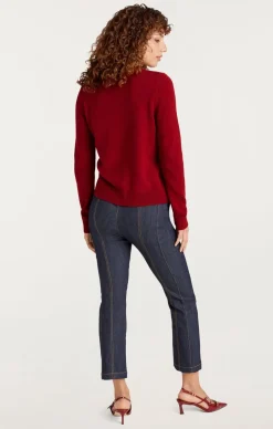 Bonjour Graphic Crewneck Sweater