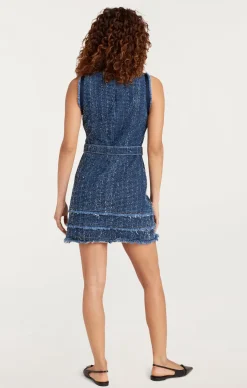 Boucle Denim Mindie Dress