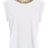 Chunky Rhinestone Embellished Tee