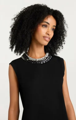 Chunky Rhinestone Embellished Tee