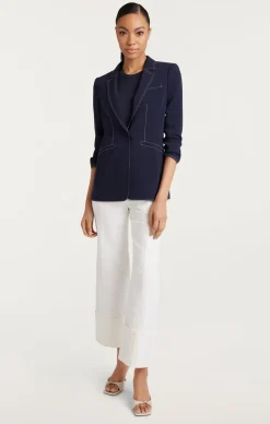 Crepe Khloe Blazer