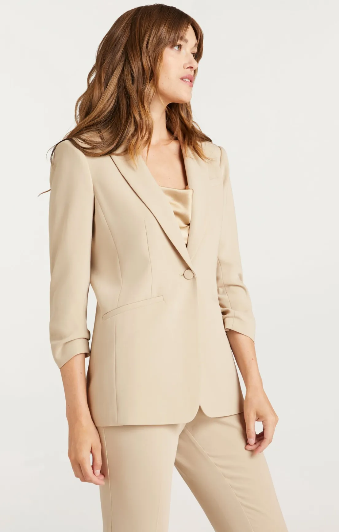 Crepe Khloe Blazer
