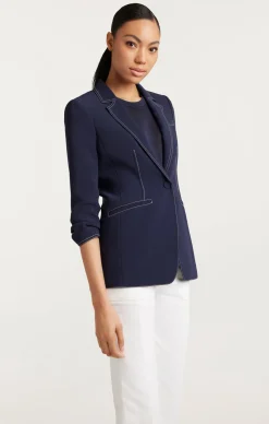 Crepe Khloe Blazer