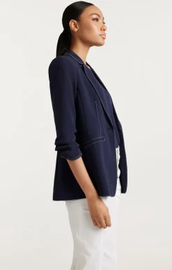 Crepe Khloe Blazer