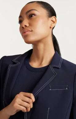 Crepe Khloe Blazer