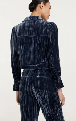 Crushed Velvet Dillon Jacket