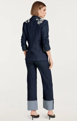 Crystal Chrysanthemum Khloe Blazer