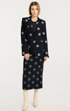 Crystal Dot Karlie Blazer