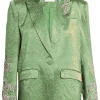Crystal Floral Embellished Cheyenne Blazer