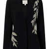 Crystal Floral Embellished Cheyenne Blazer