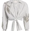 Crystal Floral Marianna Top