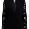 Cutout Paisley Embellished Cheyenne Blazer