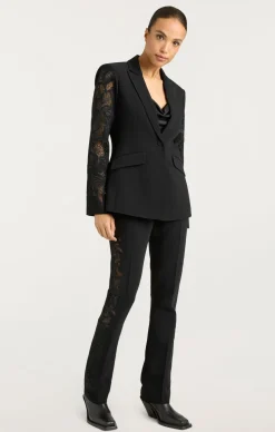 Cutout Paisley Embellished Cheyenne Blazer