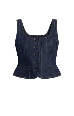 Denim Rowena Top