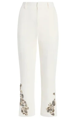 Diamond Daisies Cropped Kerry Pant