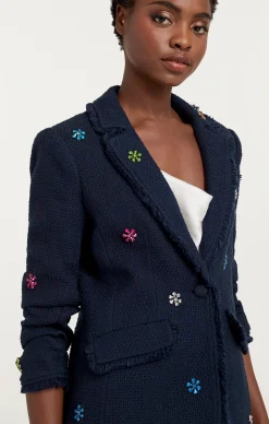 Ditsy Floral Boucle Khloe Blazer