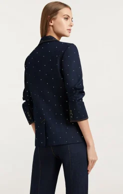 Ditsy Rhinestone Khloe Blazer