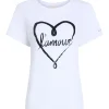 Doodled L'amour Tee