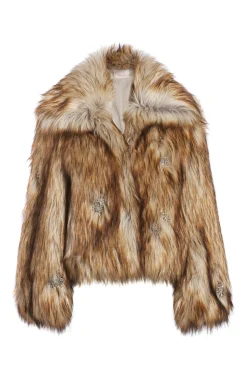 Embellished Short Tenley Coat