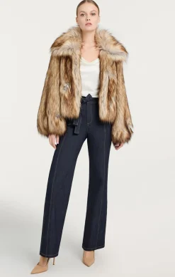 Embellished Short Tenley Coat