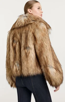 Embellished Short Tenley Coat