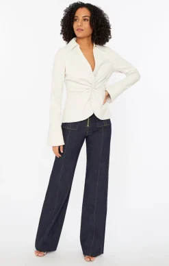 Faux Leather Mckenna Top