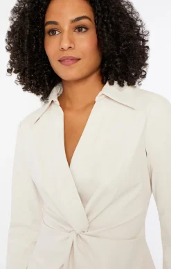 Faux Leather Mckenna Top