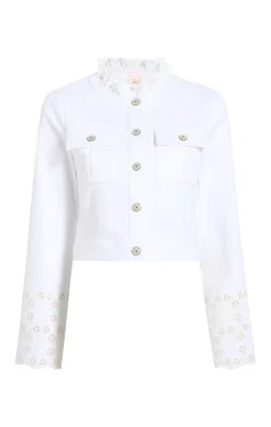 Floral Eyelet Matilde Jacket
