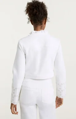 Floral Eyelet Matilde Jacket