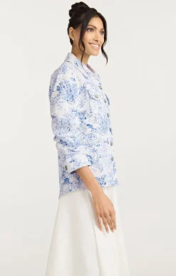 Garden Toile Scrunched Canyon Jacket