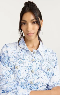 Garden Toile Scrunched Canyon Jacket