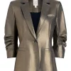 Gold Coated Khloe Blazer