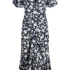 Graphic Floral Peeta Dress