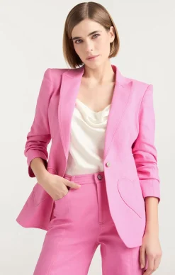 Heart Embroidery Louisa Blazer