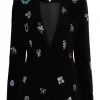 Heatset Brooches Embellished Cheyenne Blazer