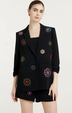 Heatset Daisies Khloe Blazer