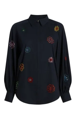 Heatset Daisy Embellished Kandice Top