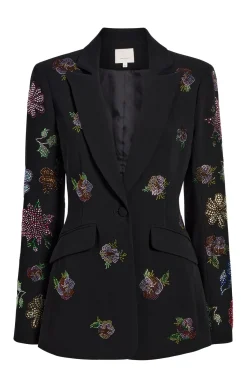 Heatset Pansy Garden Cheyenne Blazer