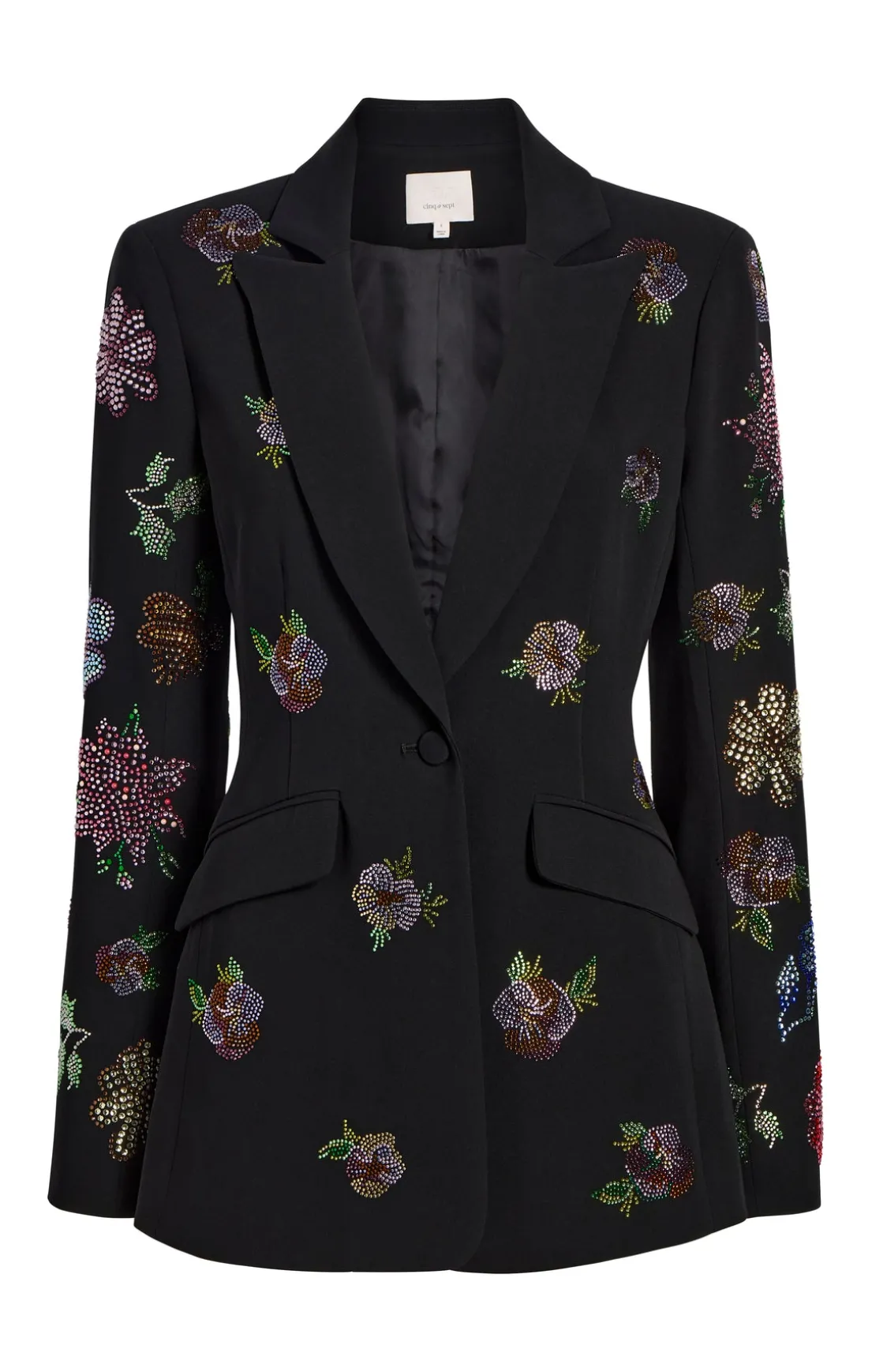 Heatset Pansy Garden Cheyenne Blazer