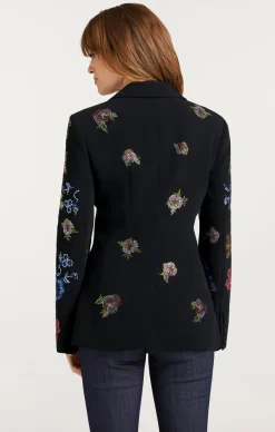 Heatset Pansy Garden Cheyenne Blazer
