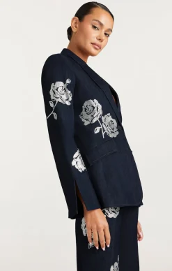 Heatset Roses Cheyenne Blazer