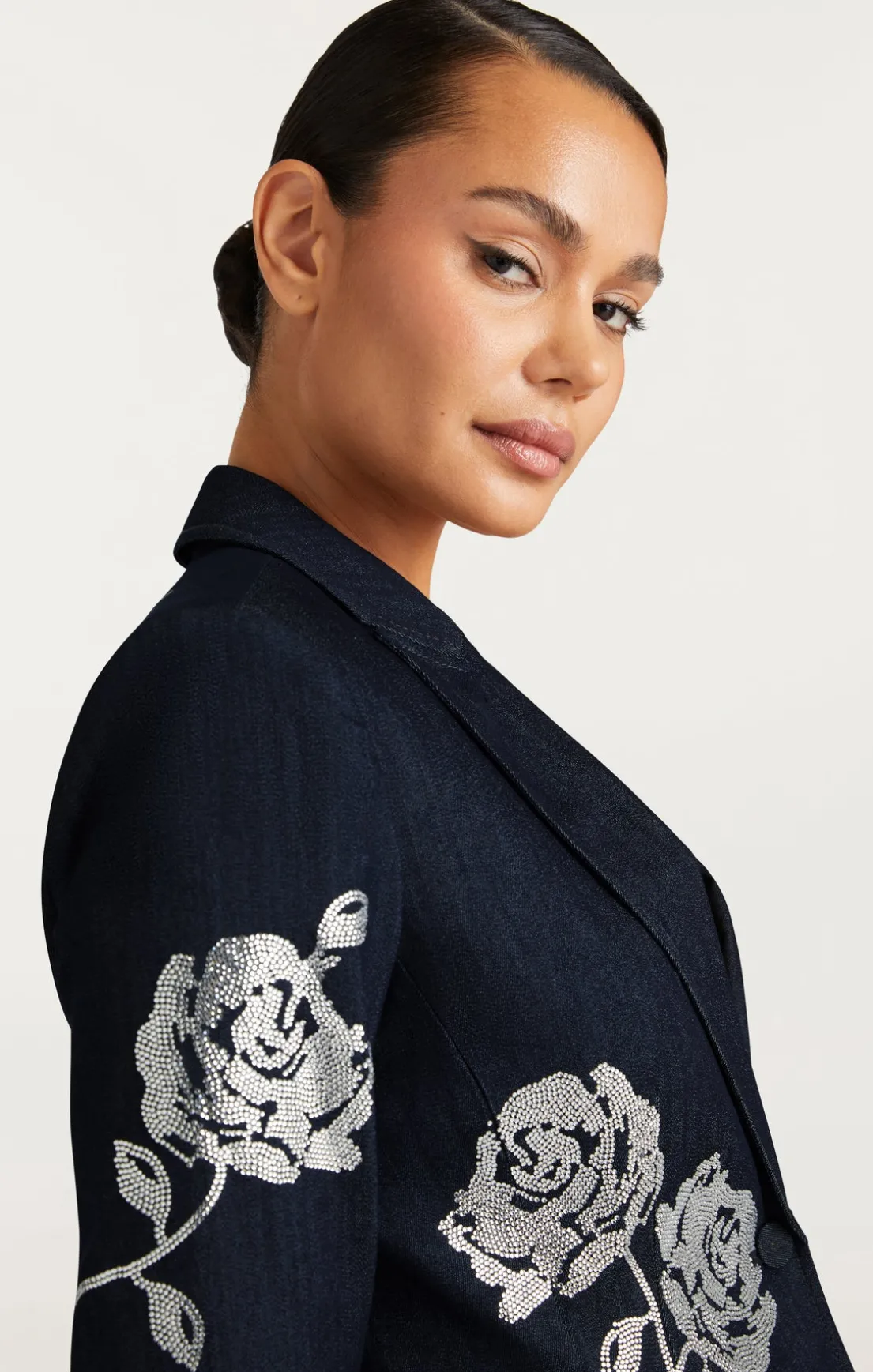 Heatset Roses Cheyenne Blazer