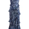 Indigo Floral Ora Dress