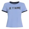 Je Taime Ringer Tee