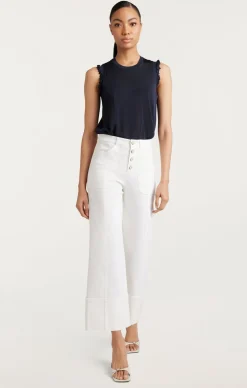 Knit Front Lenore Top