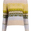 Lace Fair Isle Pullover