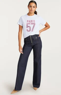Large Heat Set Paris 57 Tee