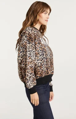 Leopard Amour Brandy Sweatshirt Pullover