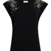 Lilac Vine Embellished Bella Tee