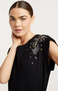 Lilac Vine Embellished Bella Tee
